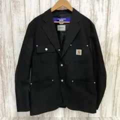 コムデギャルソン カーハート コラボ パッチワークジャケット 18ss
