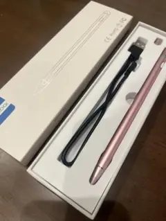 新品未使用！USB充電式 タッチペン　桜ピンク