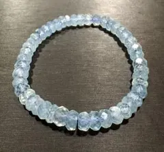 7A ハイグレード アクアマリン 5.5-5.8mm54cm 3連ブレスレット 7A ハイグレード アクアマリン 5.5-5.8mm54cm 3連ブレスレット - メルカリ