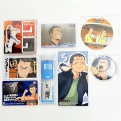 ハイキュー 田中龍之介 清水潔子 カード コースター 缶バッジ チャーム