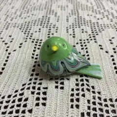 ガラスの小鳥　置物