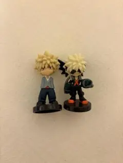 ヒロアカ　チョコエッグ　爆豪かつき　2体セット