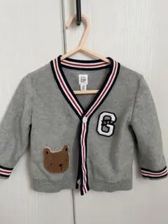 GAP グレー カーディガン 80