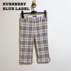 BURBERRY BLUE LABEL クロップドパンツ ノバチェック