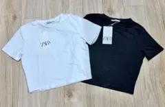 ZARA 半袖Tシャツ 2枚セット 新品タグ付きのサムネイル
