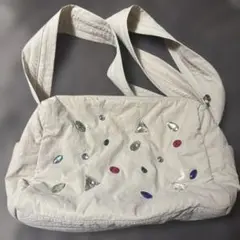 MUMU&Co. しまむら ビジュー　ショルダーバッグ