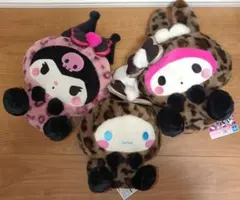 サンリオ キャラクターズ ギャルらび　ぬいぐるみ クロミ　シナモロール　マイメロ