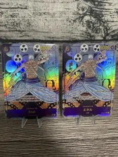 ONE PIECE カードゲーム コミパラ 神の島の冒険 エネル 2枚 セット