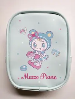 Mezzo Piano ポーチ ライトブルー ブルーベリエちゃん