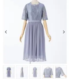 シフォンギャザースカートドレスのサムネイル