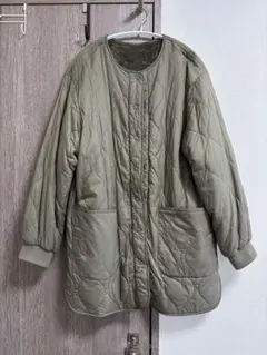 studioCLIP カーキ　キルティングジャケット