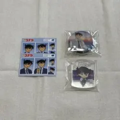 コナン ステッカー バッジ 3点セット
