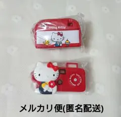 ハローキティ なつかしアイテム ミニチュアコレクション カメラ ボストンバッグ