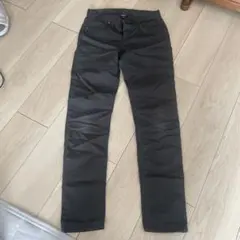 パタゴニア　ダークグレー スキニーパンツ