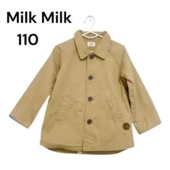 milk milk トレンチコート　スプリングコート　アウター　110