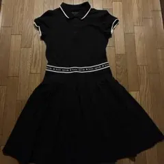 kate spade 黒 ポロワンピース 160