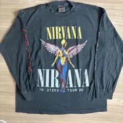 NIRVANA ニルヴァーナ ロンT 長袖 XL
