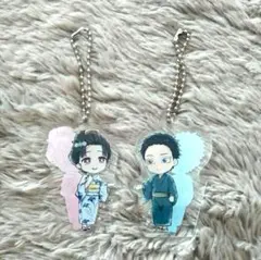 鬼滅の刃1番くじＦ賞 きゅんキャラアクリルチャーム　狛治＆恋雪