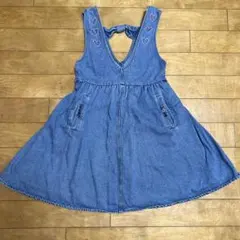 Jenni デニム ジャンバースカート 150センチ