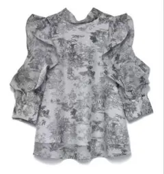 【新品未使用】スナイデル オーガンシースルーブラウス トワルドジュイ 半袖