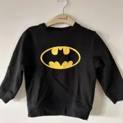バッドマン　スウェット　黒　キッズ
