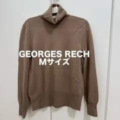 GEORGES RECH タートルネック ニット ベージュ イトキン Mサイズ