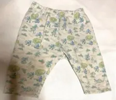 UNIQLO ディズニーレギンススパッツ 80 5分丈　ミッキーマウス 南国風