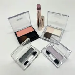 『（A）オルビス×5点セット／新品リップ1点＋USEDチーク・アイカラー他4点』