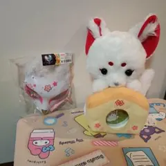 ちょコンとキツネ ぬいぐるみ時計 全2種セット - メルカリ