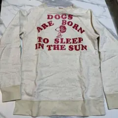 DENIM DUNGAREE スヌーピー トレーナー