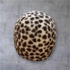 SHIPS ヒョウ柄ウールハット 57cm M