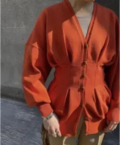 WAIST SHAPE DOLMAN CARDIGANのサムネイル