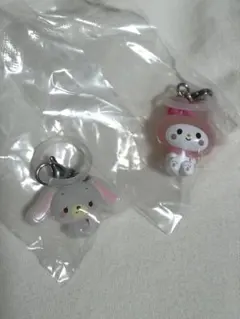 サンリオ ゆるっとめじるしアクセサリー 2個セット マイメロ しろうさ