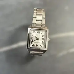 CASIO アナログ腕時計 シルバー