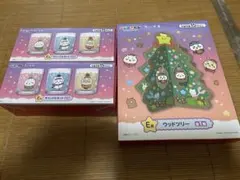 新品未開封★ちいかわ エニマイくじ E賞ウッドツリー&キャンドル2個セット