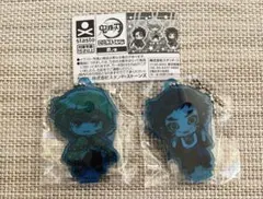 鬼滅の刃　ここみえアクリルフィギュア　玖ノ型 我妻善逸　獪岳　セット