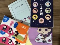 【非売品】プチ三太郎 ノート・レジャーシート・キッチンペーパー 5点セット