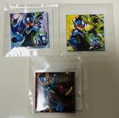流星のロックマン 3種セット E賞 缶バッジ カプくじ スバル 流星