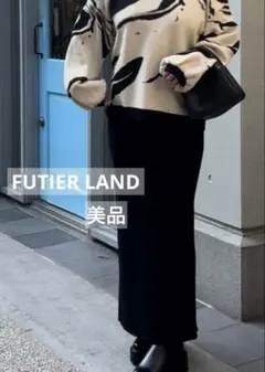FUTIER LAND スーパーストレッチナロースカートのサムネイル