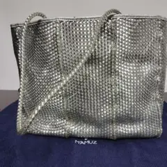 美品　mamuz   キラキラミニバッグ 楽天市場】【M'AMUZ】マミューズ キラキラトートバッグ