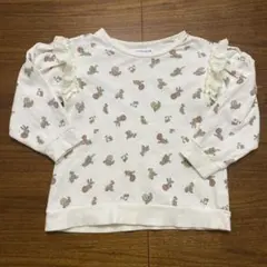 mamarakuフリル付きトレーナー 110㎝