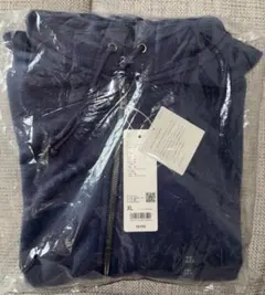 【完売品・新品】 スウェットオーバーサイズフルジップパーカ XL ブルー