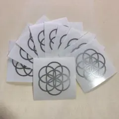 願いや夢の目標達成をサポートする「Seed of life」40mm ステッカー