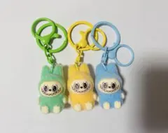 ラブブ LABUBU キーホルダー 3個【新品、未使用】