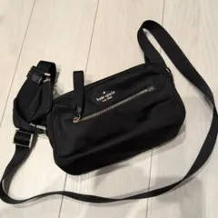 c*r様 【美品】ケイトスペード マザーズバッグ 黒 ナイロン オムツ
