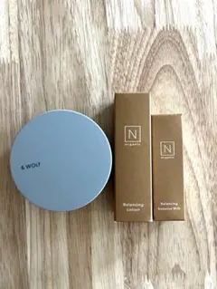 Nオーガニック &WOLF UVセラムリキッドファンデーション01 化粧水 乳液