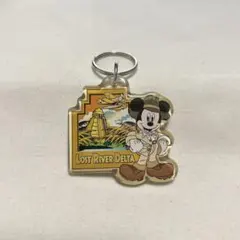レトロ　東京ディズニリゾート　ディズニーシー　キーホルダー　ミッキー