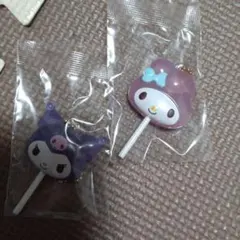 サンリオキャラクターズカラフルキャンディチャーム　クロミ&マイメロディ