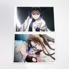 鬼滅の刃 場面写ブロマイドくじ 胡蝶しのぶ 胡蝶カナエ 2点セット