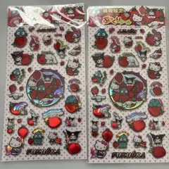 サンリオキャラクターズ福岡限定ぷっくりシール2点